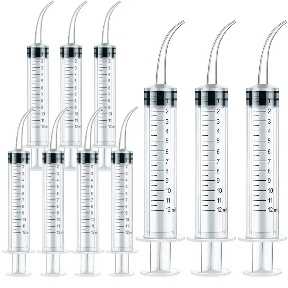 Multipurpose Curved Utility Syringe - 12ml /10pack