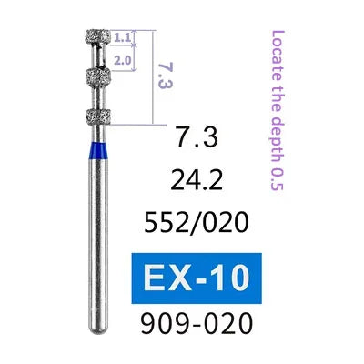 Dental Diamond Bur Depth Marker, 20 PCS/Pack