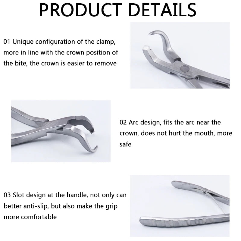 Crown Remover Pliers - UR,LR /UL,LL