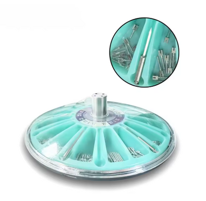 120-Piece Dental Endodontic Conical Screw Post Kit – Root Canal Pins