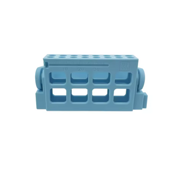 16-Hole Endodontic File Holder – Autoclavable Dental Endo File Organizer & Measuring Box