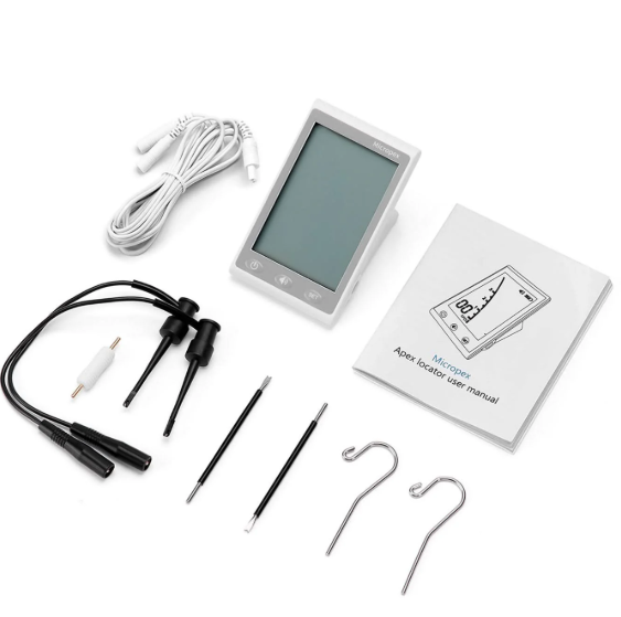 Micropex Portable Dental Apex Locator – Electronic Root Canal Working Length Measurement Device