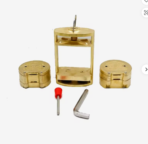 Dental Bronze Denture Flask Set with Brass Compression Press – Upper & Lower