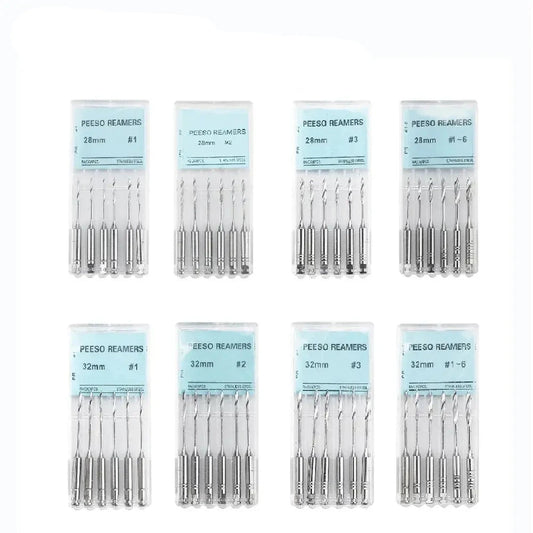 Peeso Reamer Size 1-6 , 6 pcs /Available in 28mm & 32mm