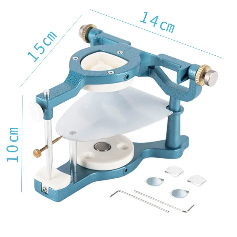 1 Set Big Articulators Adjustable Denture Magnetic Anatomic Articulator Dental Laboratory Equipment Dental Lab Product Tool