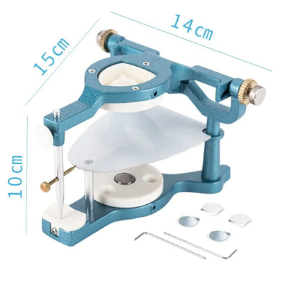 1 Set Big Articulators Adjustable Denture Magnetic Anatomic Articulator Dental Laboratory Equipment Dental Lab Product Tool