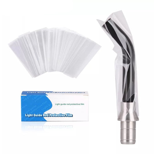 Disposable plastic LED curing light sleeve